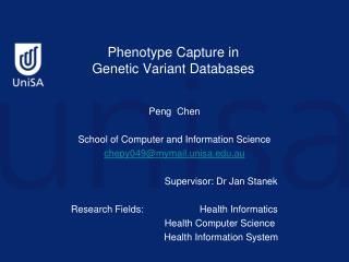 Phenotype Capture in Genetic Variant Databases