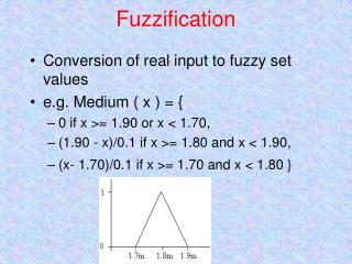 Fuzzification