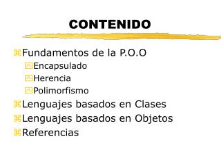 CONTENIDO