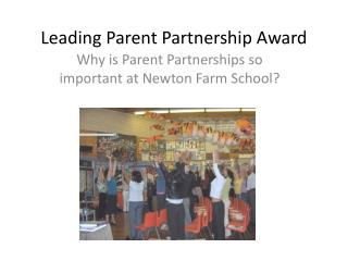 Leading Parent Partnership Award