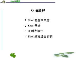 Shell 编程
