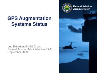 GPS Augmentation Systems Status