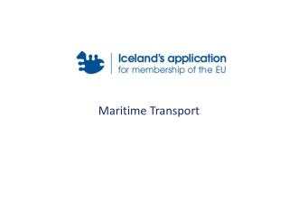 Maritime Transport