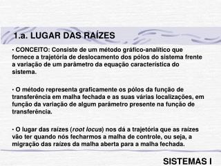 1.a. LUGAR DAS RAÍZES