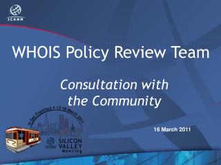 WHOIS Policy Review Team