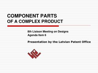 COMPONENT PARTS OF A COMPLEX PRODUCT