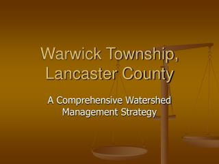 Warwick Township, Lancaster County