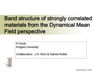 Band structure of strongly correlated materials from the Dynamical Mean Field perspective