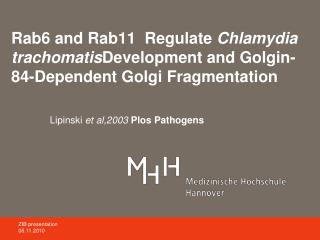 Lipinski et al,2003 Plos Pathogens