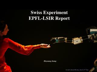 Swiss Experiment EPFL-LSIR Report