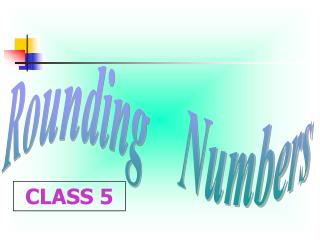 rounding numbers presentation