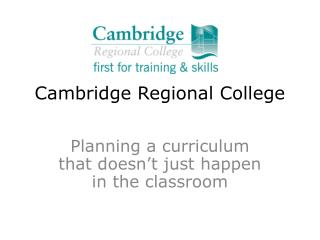 Cambridge Regional College