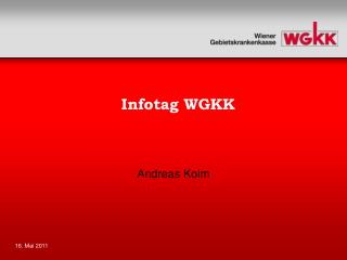 Infotag WGKK