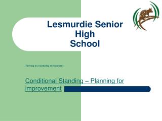 Lesmurdie Senior High School