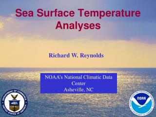 Sea Surface Temperature Analyses