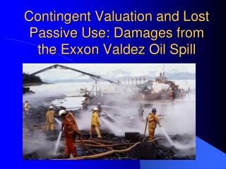Contingent Valuation and Lost Passive Use: Damages from the Exxon Valdez Oil Spill