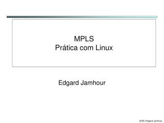 MPLS Prática com Linux