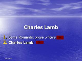 Charles Lamb