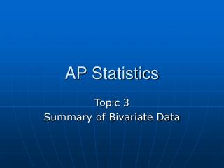 AP Statistics