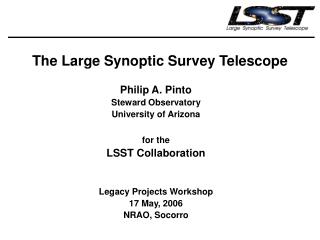 The Large Synoptic Survey Telescope