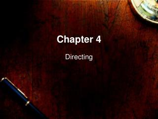 Chapter 4