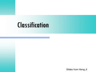 Classification