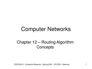 Computer Networks