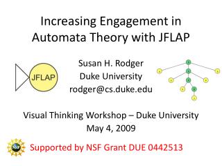 Increasing Engagement in Automata Theory with JFLAP