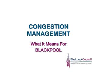 CONGESTION MANAGEMENT