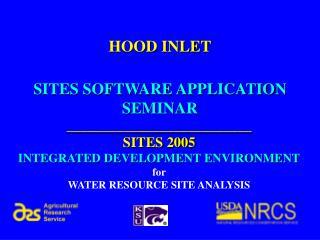 SITES SOFTWARE APPLICATION SEMINAR