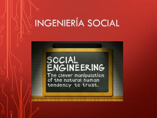 Ingeniería Social