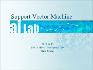 Support Vector Machine