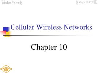 Cellular Wireless Networks