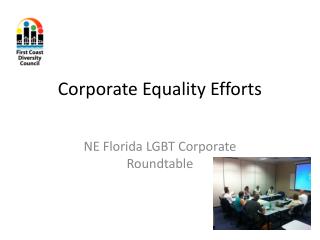 Corporate Equality Efforts