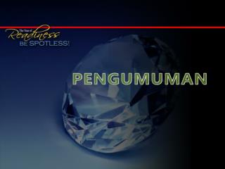 PENGUMUMAN