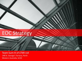 EOC Strategy
