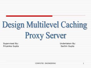 Supervised By: Undertaken By: