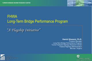 FHWA Long-Term Bridge Performance Program
