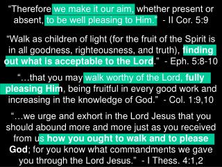 How can you know if a certain action is pleasing to God or not?