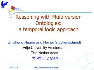 Reasoning with Multi-version Ontologies: a temporal logic approach