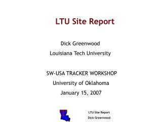 LTU Site Report