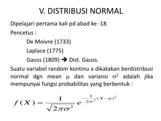 PPT - Distribusi Peluang Kontinu PowerPoint Presentation 