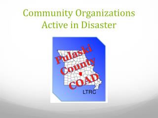 Community Organizations Active in Disaster