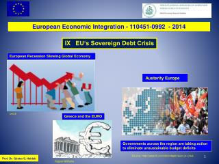 IX EU‘s Sovereign Debt Crisis