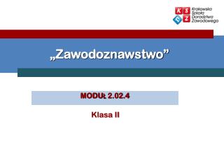 „Zawodoznawstwo”