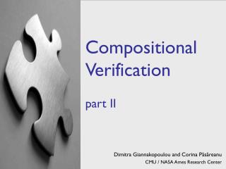 Compositional Verification part II