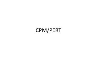 CPM/PERT