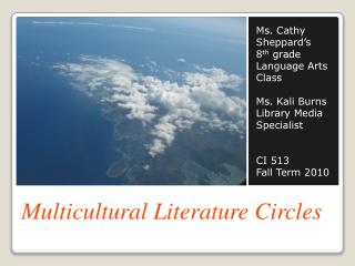 Multicultural Literature Circles