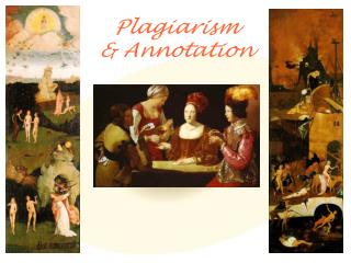 Plagiarism &amp; Annotation