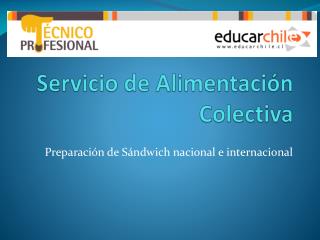 Servicio de Alimentación Colectiva